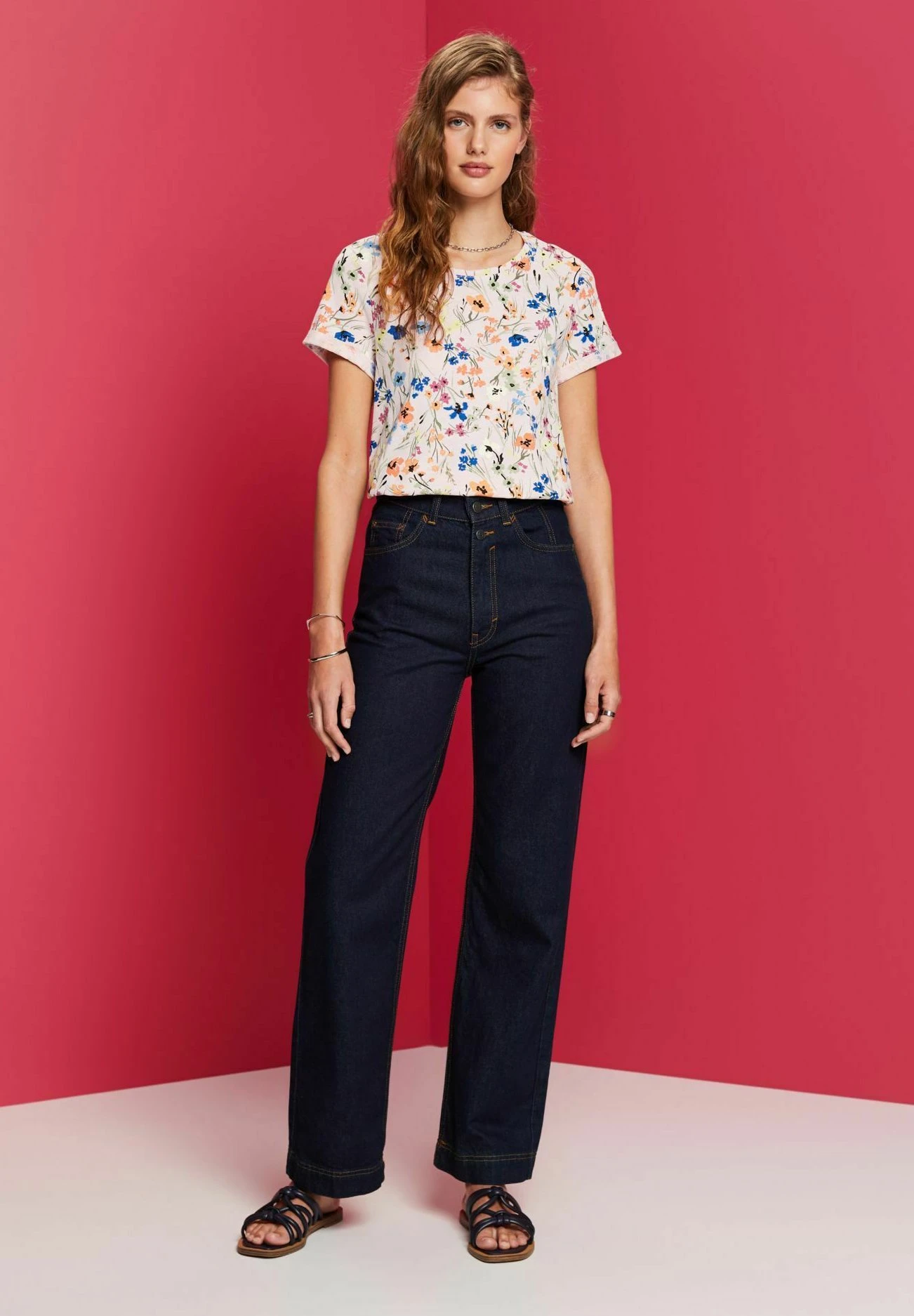 ESPRIT T-Shirt Print - Light Pink 7 ESPRIT T-Shirt Print - Light Pink - Afbeelding 7