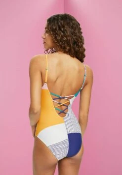 ESPRIT Mit Wattierten Cups Und Mustermix - Badpak - Sand -Esprit 6917161664794c47800be1d0e9081b28
