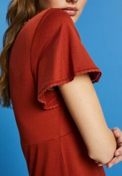 ESPRIT Gebreide Jurk - Terracotta New 11 ESPRIT Gebreide Jurk - Terracotta New -Esprit 696cdea91e3643549024e37786cce672