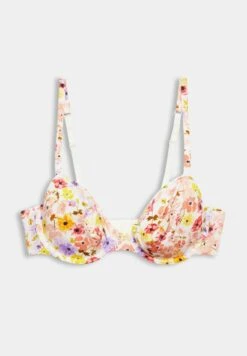 ESPRIT Unwattiertes Mit Bügel-Cups Und Blütenmust - Bikinitop - Violet -Esprit 697f359296654d0eb630fef74830fea6