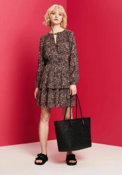 Edc By Esprit Cve Mini- Jurk - Navy