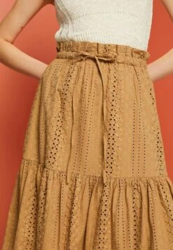 ESPRIT A-Lijn Rok - Khaki Beige -Esprit 6b6ff6b85aec48a38e3d0f6c33363c86