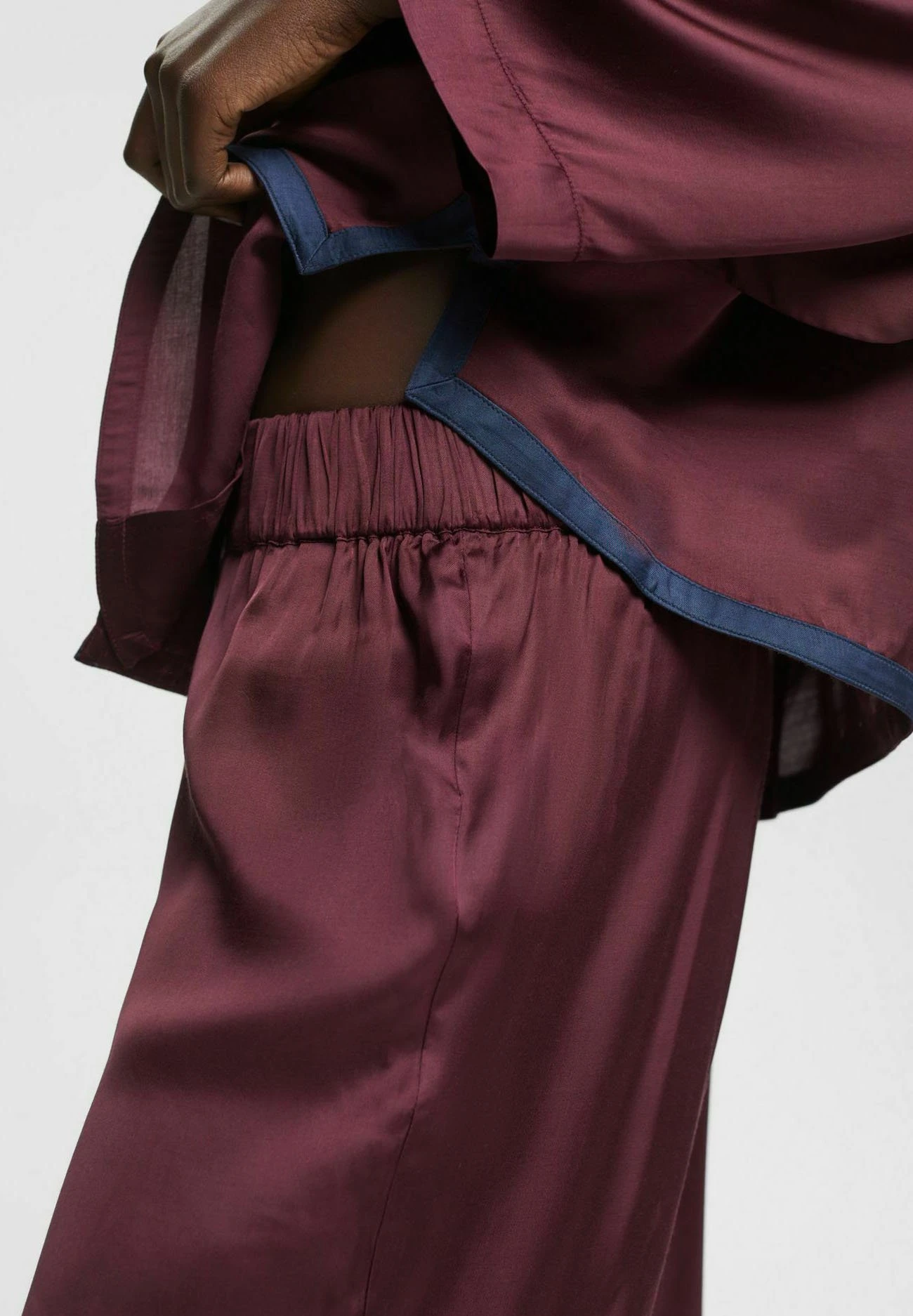 ESPRIT Set - Pyjama - Bordeaux Red 4 ESPRIT Set - Pyjama - Bordeaux Red - Afbeelding 4