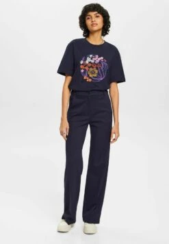 ESPRIT Tee Aw - T-Shirt Print - Navy 12 ESPRIT Tee Aw - T-Shirt Print - Navy -Esprit 6e1cef54c06342bda5d7e6858662bcfe