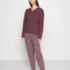 ESPRIT Y D Sus Mel Long Leg Long Sleeve - Pyjama - Bordeaux