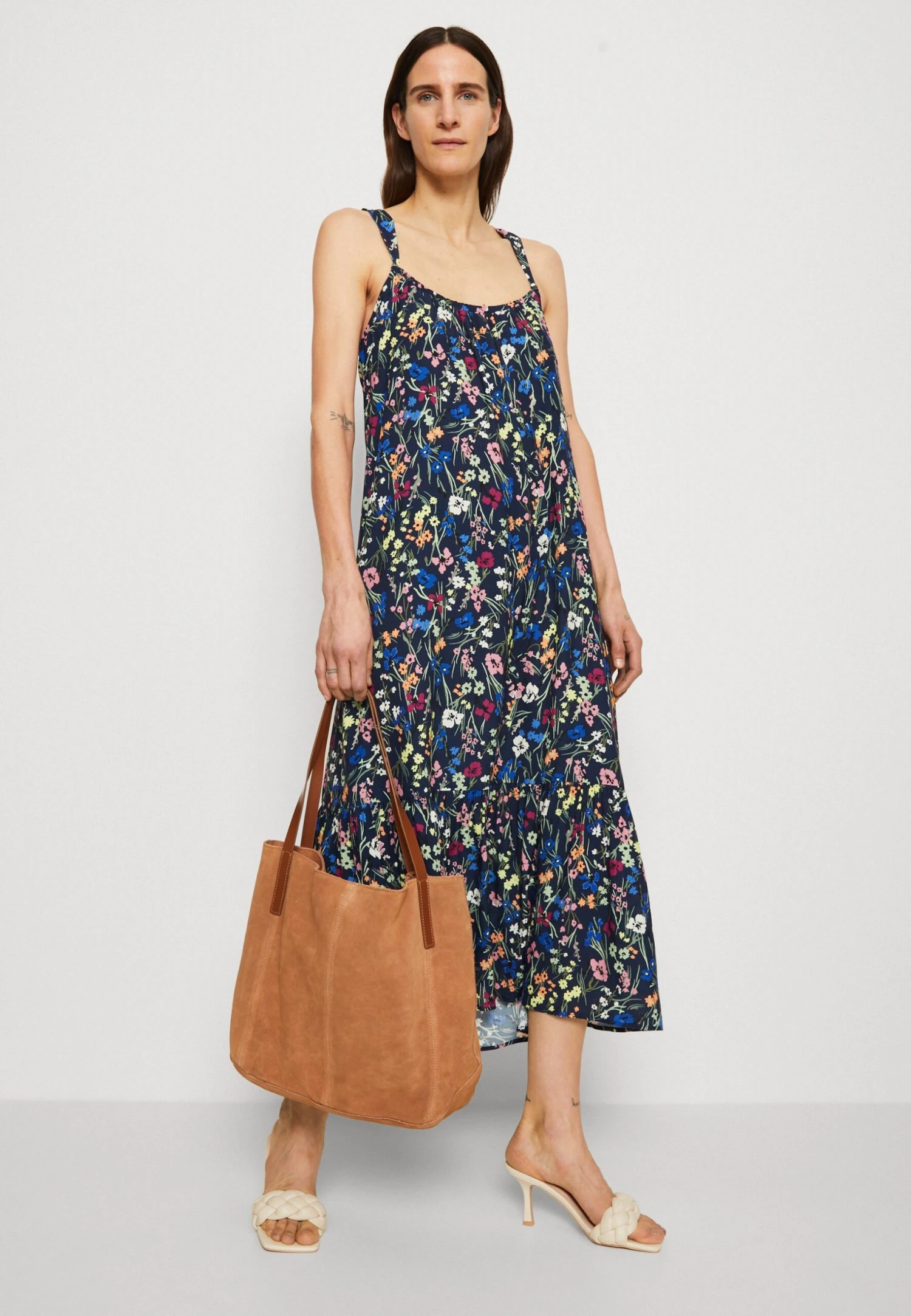 ESPRIT Aop Strap - Jurk - Navy 4 ESPRIT Aop Strap - Jurk - Navy - Afbeelding 4