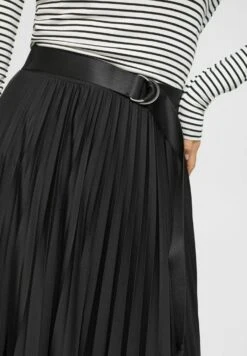 ESPRIT Mit Gürtel - A-Lijn Rok - Black -Esprit 766ca47fa7da4e93acbc9016248a0edb