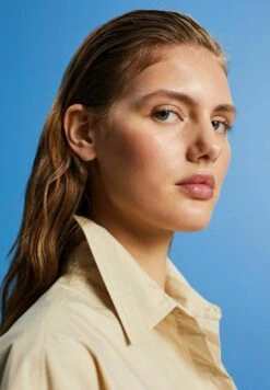 ESPRIT Light- Blousejurk - Beige -Esprit 766d633ed151461f8b0ae9cb4933085f