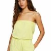 ESPRIT Romper - Strandaccessoire - Lime Yellow