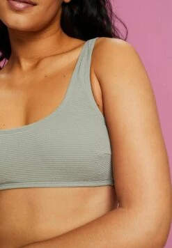 ESPRIT Recycelt Unwattiertes Bügelloses - Bikinitop - Khaki Green -Esprit 76e051ce8e1b49269f45fabbcb5b353a