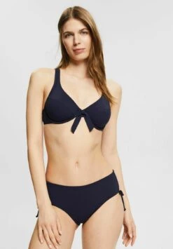 ESPRIT Unwattierter- Bikinitop - Navy