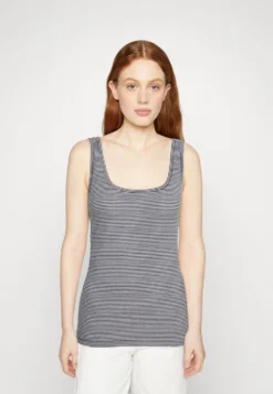 ESPRIT Stripe - Top - Black