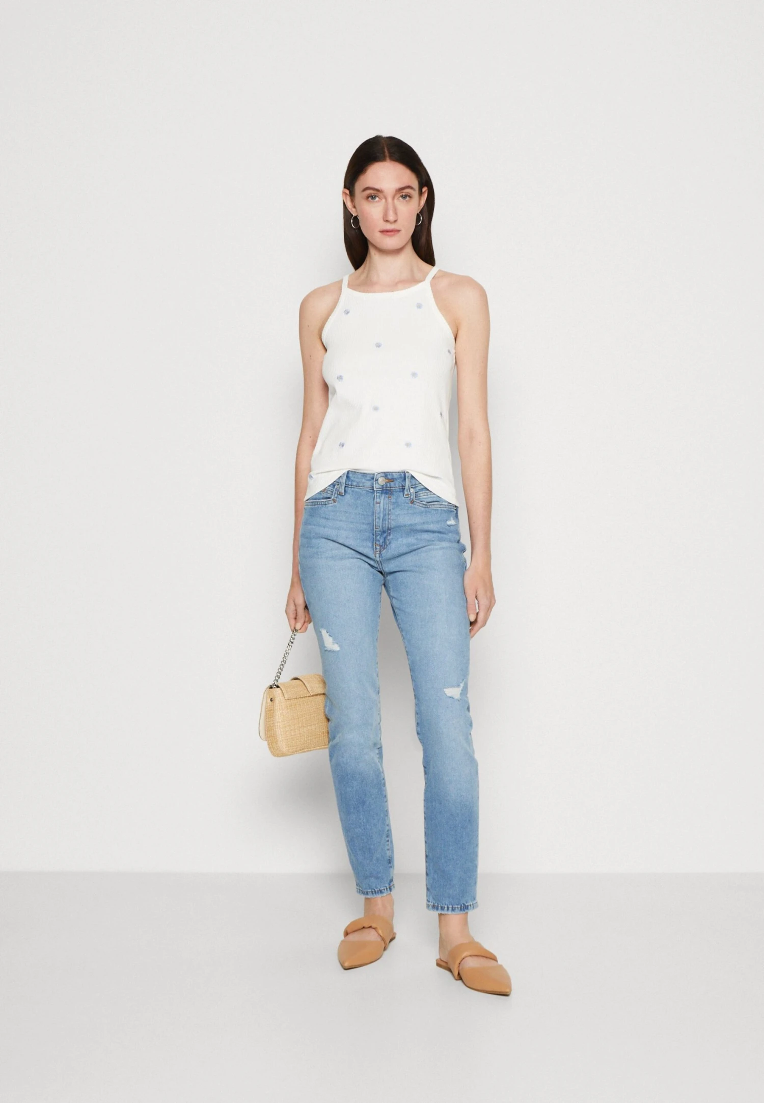 Edc By Esprit Embro - Top - Off White 2 Edc By Esprit Embro - Top - Off White - Afbeelding 2