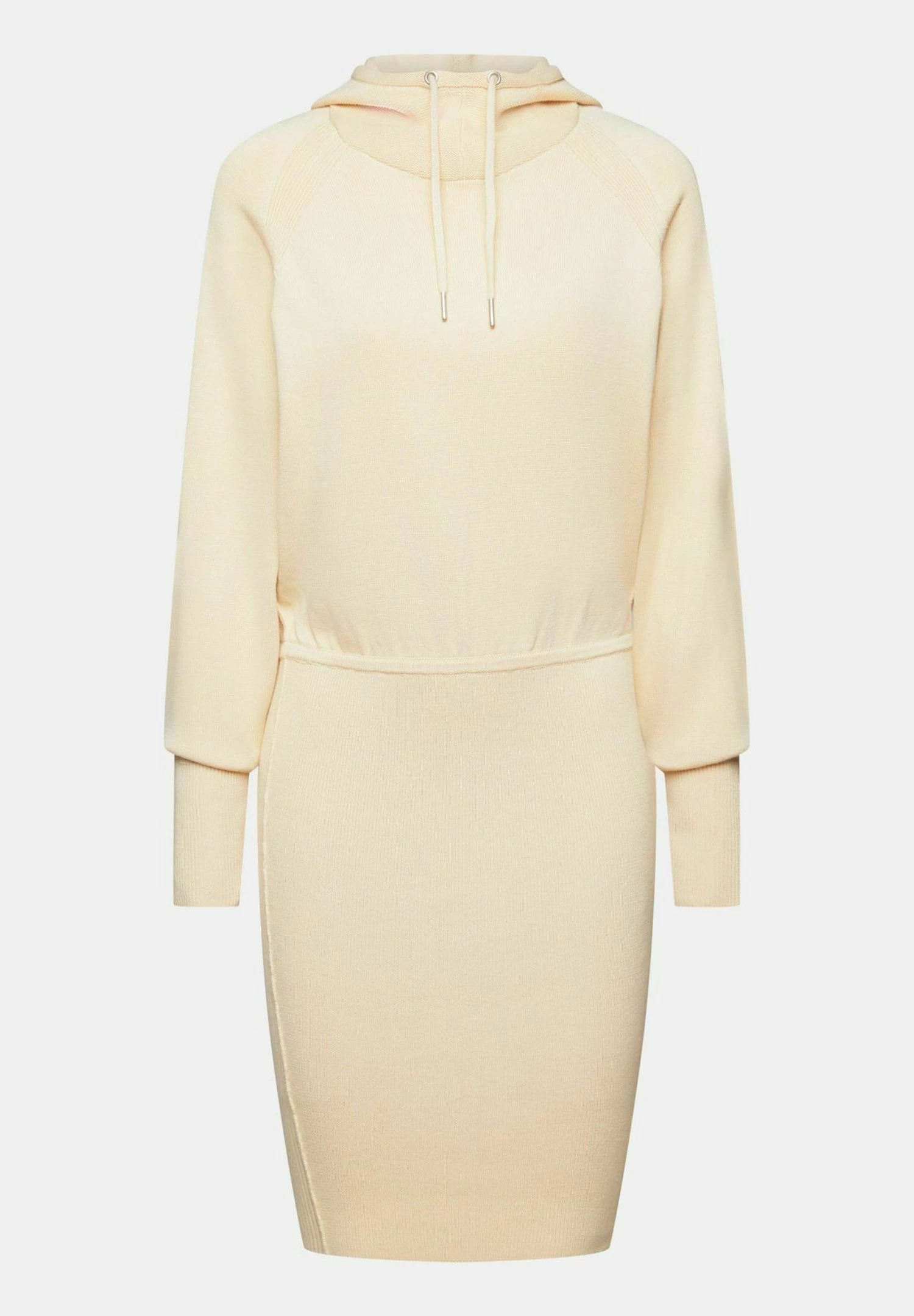 ESPRIT Mit Kapuze - Gebreide Jurk - Cream Beige 7 ESPRIT Mit Kapuze - Gebreide Jurk - Cream Beige - Afbeelding 7