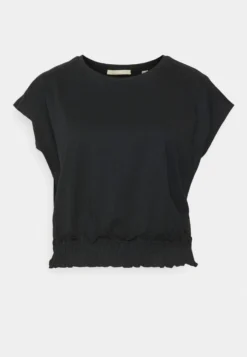 Edc By Esprit Bubble Hem - T-Shirt Print - Black -Esprit 7b272da5b504422abbdab0d1762a8d10 scaled