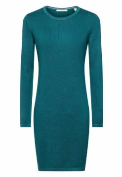 Edc By Esprit Flat - Gebreide Jurk - Teal Green -Esprit 7e0c17e2a9ab4ddd861399d271b4c7f1