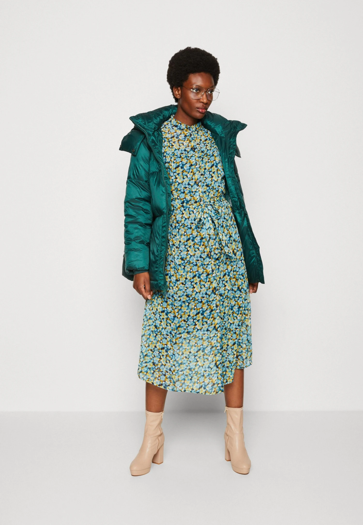 ESPRIT Blousejurk - Turquoise 2 ESPRIT Blousejurk - Turquoise - Afbeelding 2