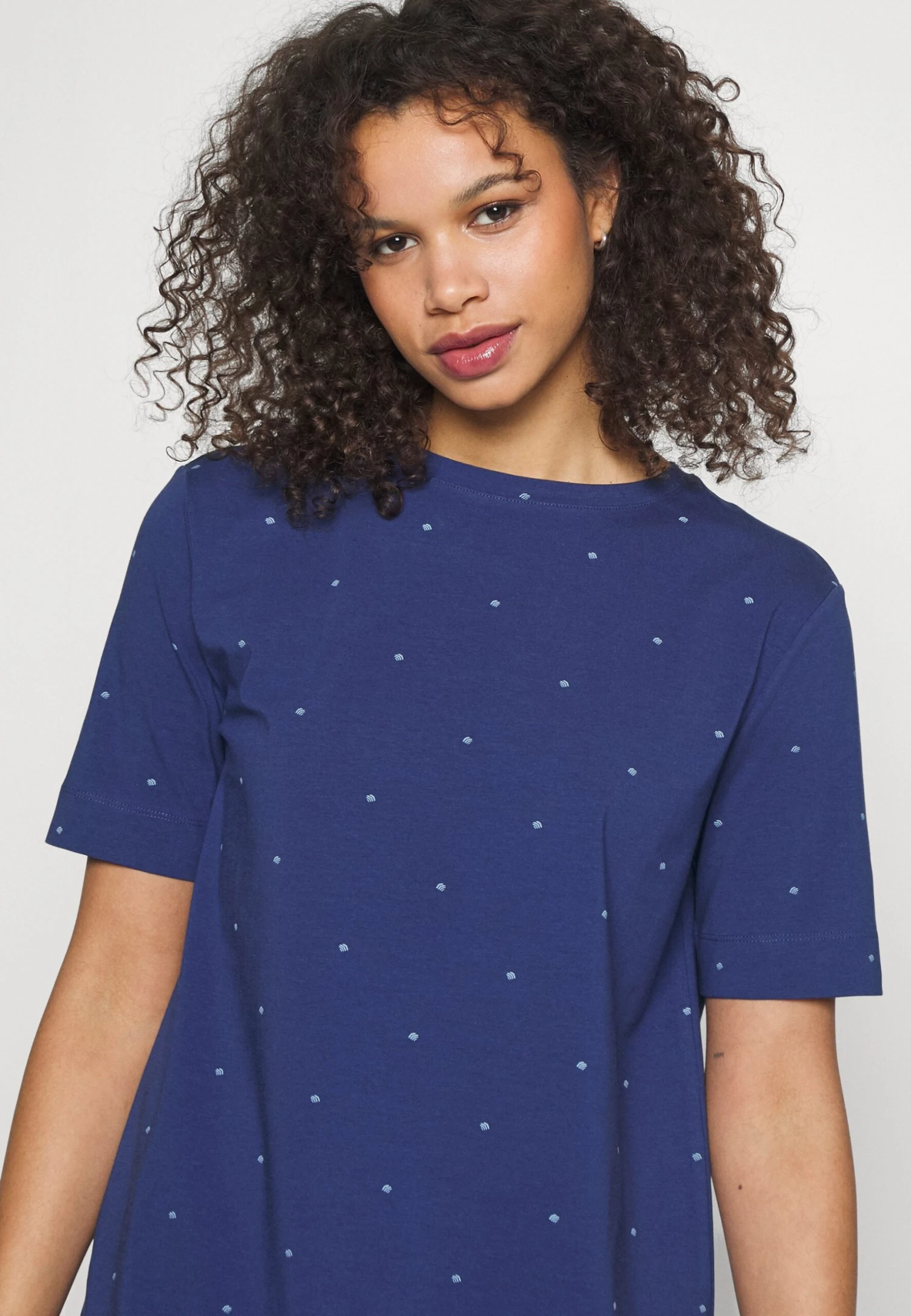 ESPRIT Seasonal Nightdress- Nachtjapon - Dark Blue 4 ESPRIT Seasonal Nightdress- Nachtjapon - Dark Blue - Afbeelding 4