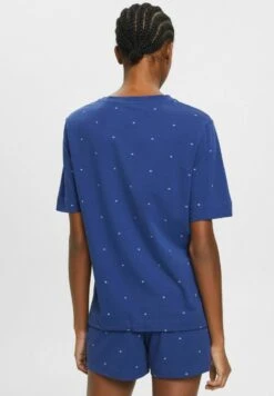 ESPRIT Mit Allover-Muster - Pyjama - Dark Blue -Esprit 80e2d97f29034b04bab065ceb9cd9690