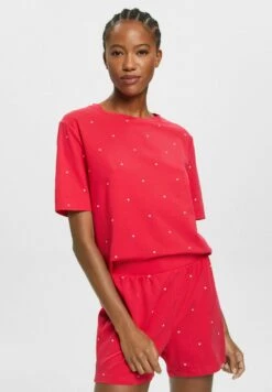 ESPRIT Mit Allover-Muster - Pyjama - Pink Fuchsia