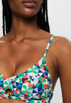 ESPRIT WattiertesMit Allover-Muster - Bikinitop - Green -Esprit 81a8b630f62549ac9b38fc17c7019f17