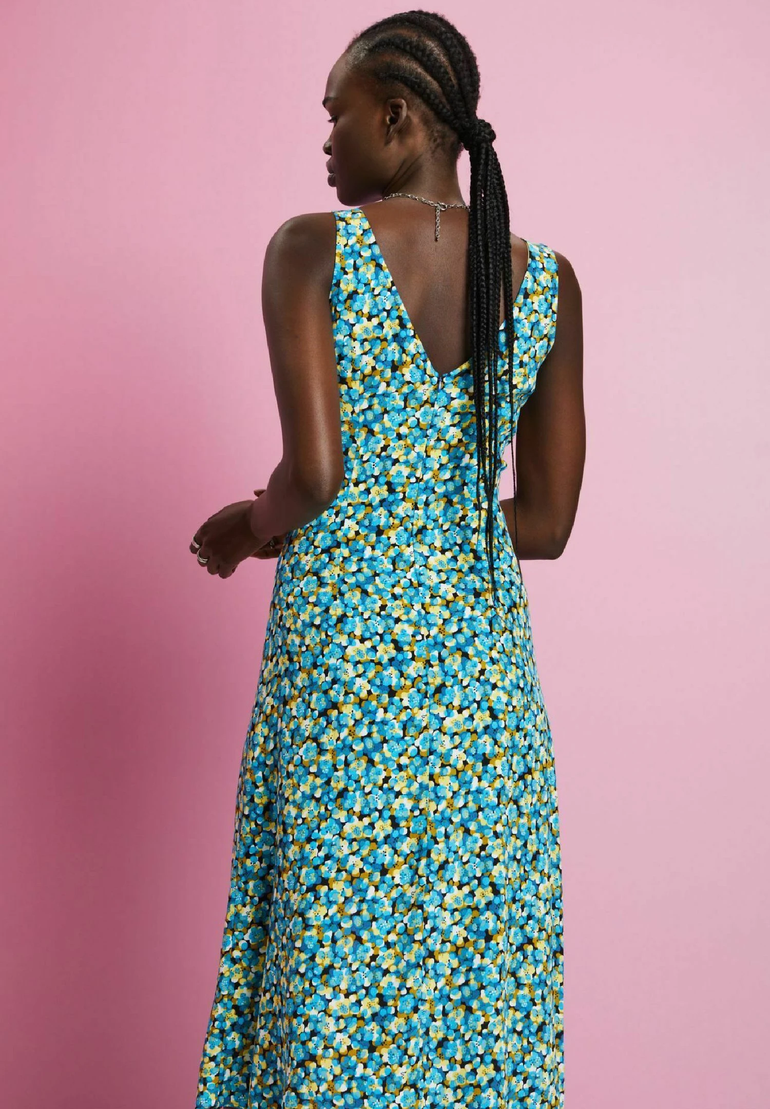 ESPRIT Dress - Jurk - Turquoise 3 ESPRIT Dress - Jurk - Turquoise - Afbeelding 3