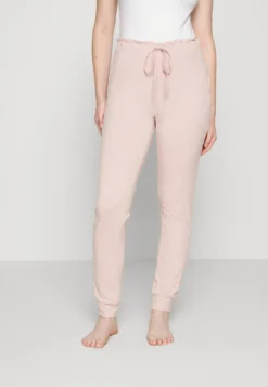 ESPRIT Cosy Melange Sus Single Long - Pyjamabroek - Old Pink