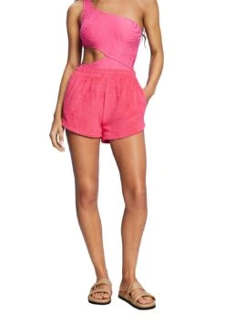 ESPRIT Shorts - Strandaccessoire - Pink Fuchsia