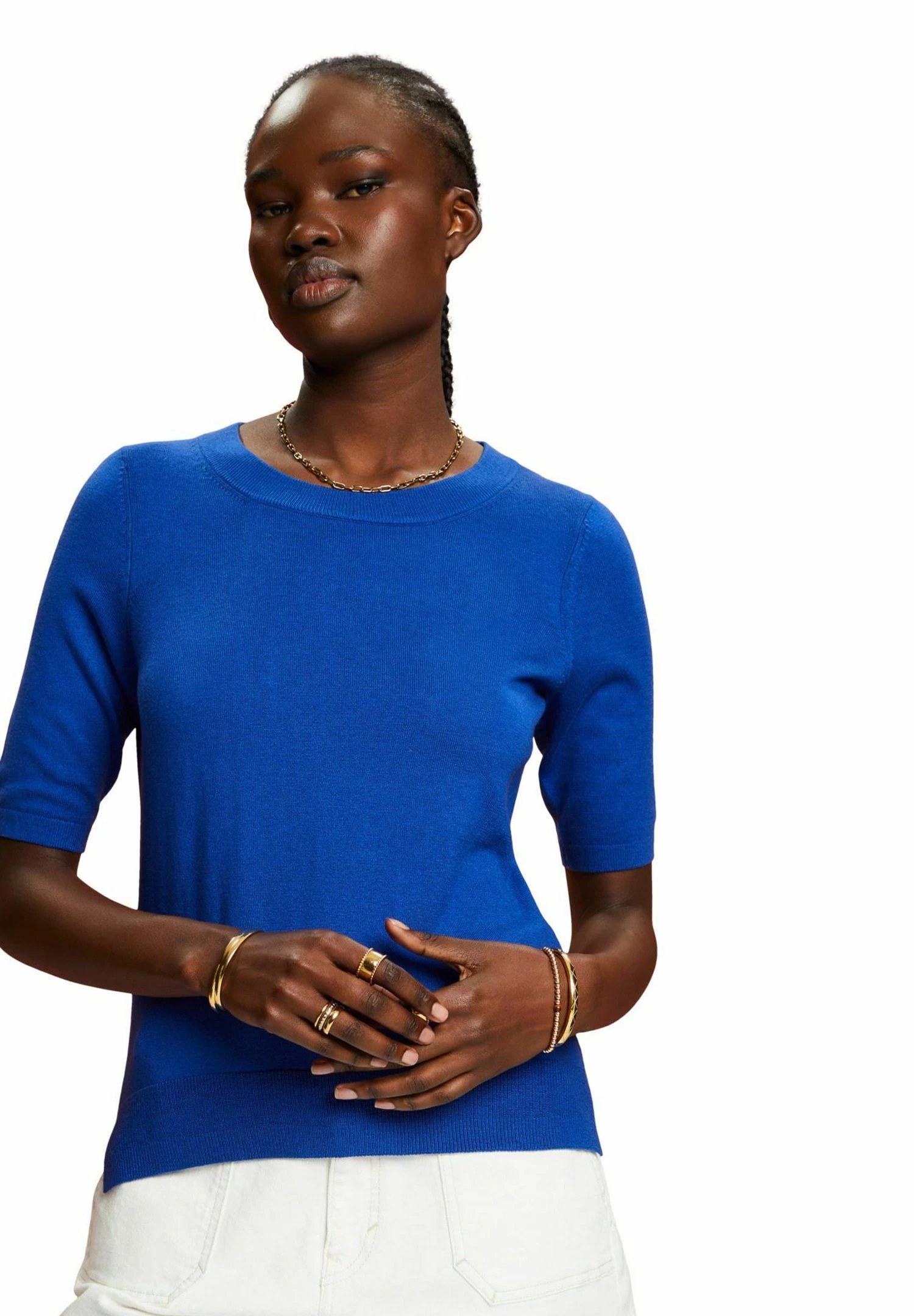 ESPRIT T-Shirt Basic - Ink 1 ESPRIT T-Shirt Basic - Ink