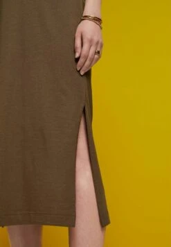 ESPRIT Gebreide Jurk - Khaki Green -Esprit 845d19873f8946549f77e384ec47a836