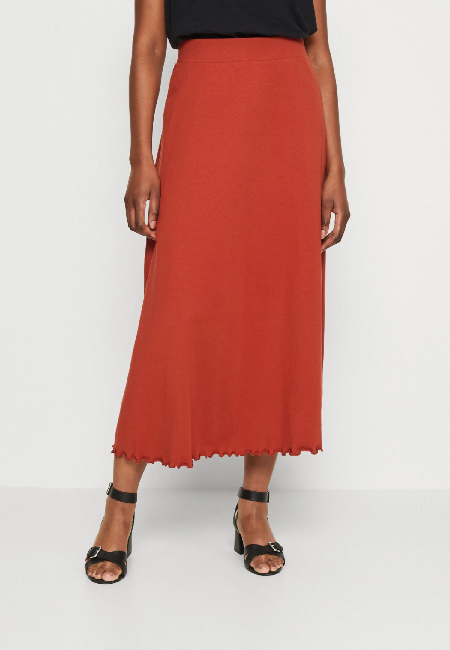 Edc By Esprit Skirt Lettu - A-Lijn Rok - Terracotta 1 Edc By Esprit Skirt Lettu - A-Lijn Rok - Terracotta