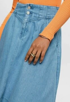 ESPRIT Asymmetrischer - A-Lijn Rok - Blue Light Washed -Esprit 857ce2a278484d16b912c6c5e74b904a