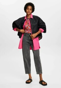 ESPRIT Mit Floralem Allover-Muster - T-Shirt Print - Navy -Esprit 867f7e49b5204f4ab9d69c2d152f8f39