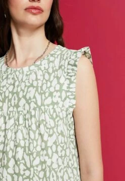 Edc By Esprit Printed - Jurk - Pale Khaki 9 Edc By Esprit Printed - Jurk - Pale Khaki -Esprit 87a5ec75ce7b4e838806e32b851256a5