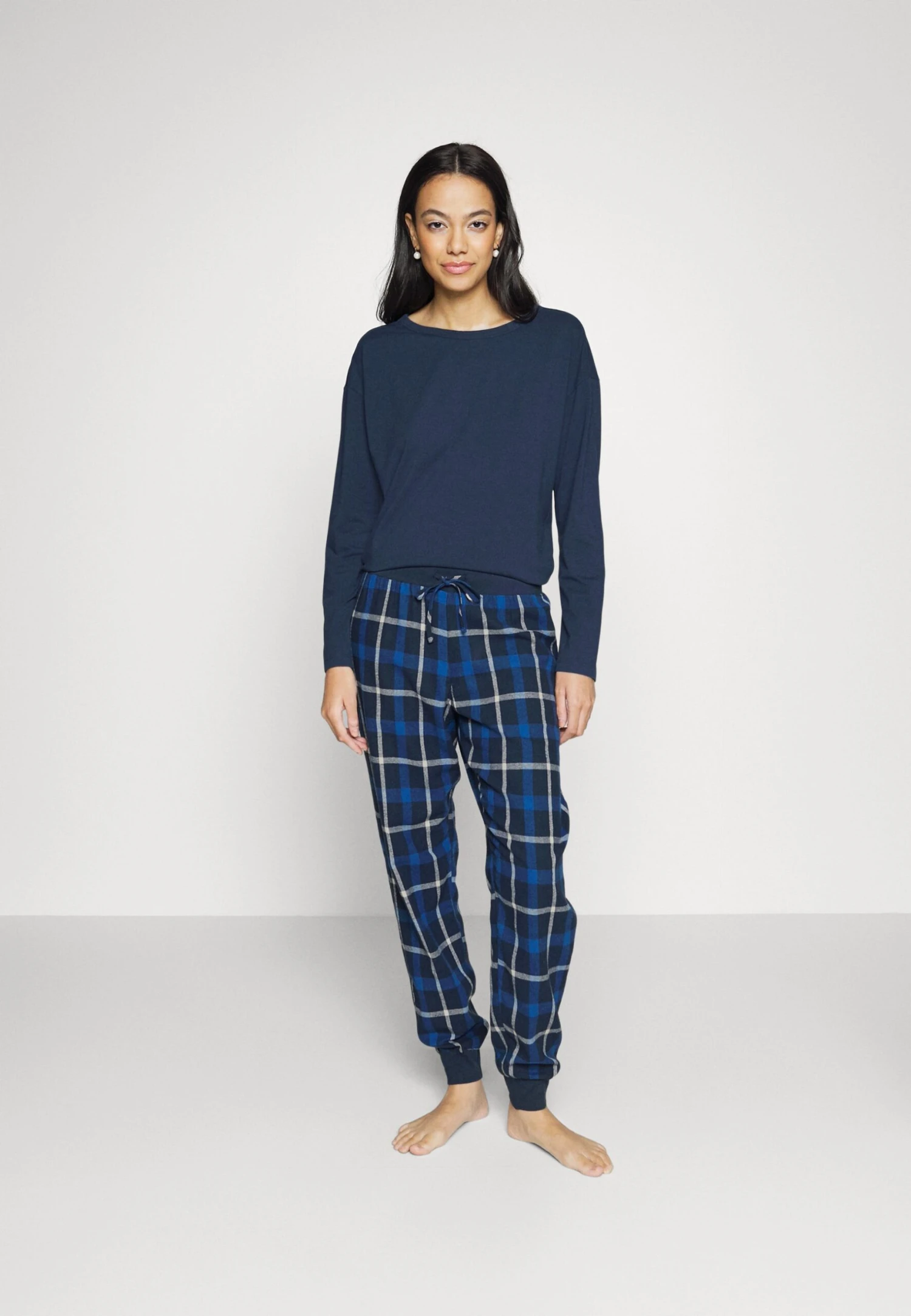 ESPRIT Combi Long Leg Long Sleeve - Pyjama - Ink 1 ESPRIT Combi Long Leg Long Sleeve - Pyjama - Ink