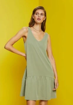 ESPRIT Gebreide Jurk - Light Khaki -Esprit 8913806487d24218988eec4b302e2443
