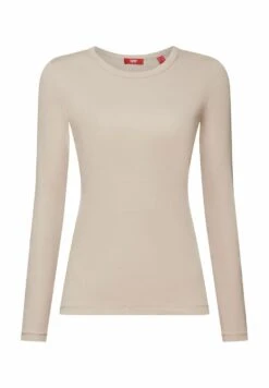 ESPRIT Roundneck - Longsleeve - Light Taupe 17 ESPRIT Roundneck - Longsleeve - Light Taupe -Esprit 89438f89ea0a4840b51c9d38543b35a9