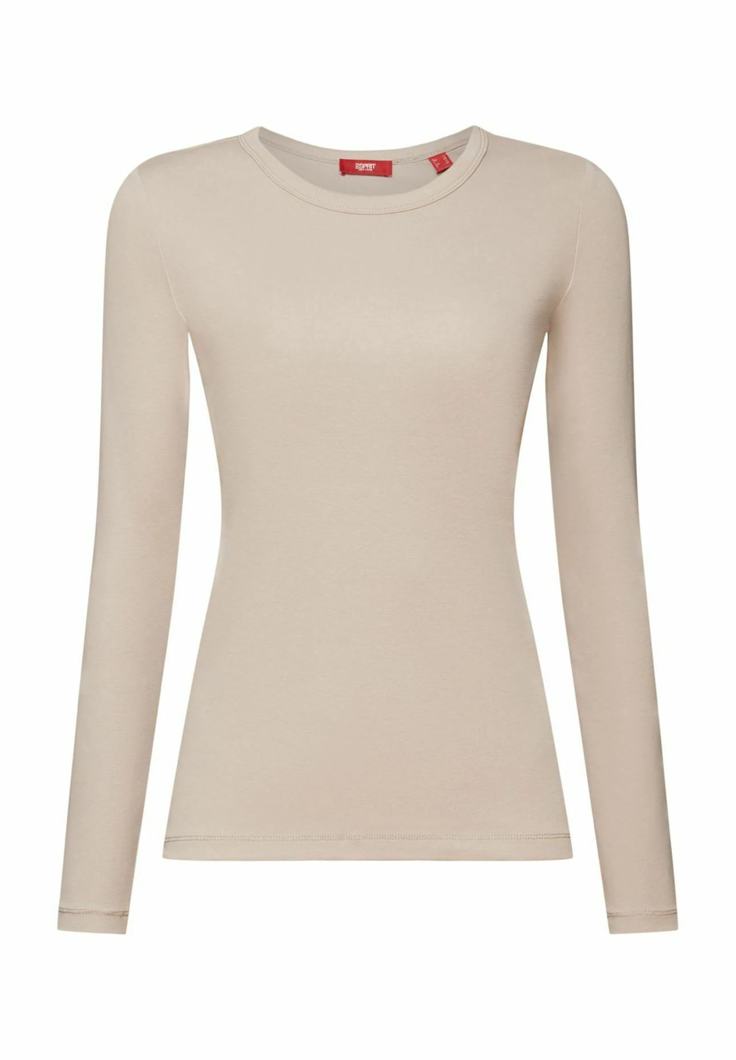 ESPRIT Roundneck - Longsleeve - Light Taupe 8 ESPRIT Roundneck - Longsleeve - Light Taupe - Afbeelding 8