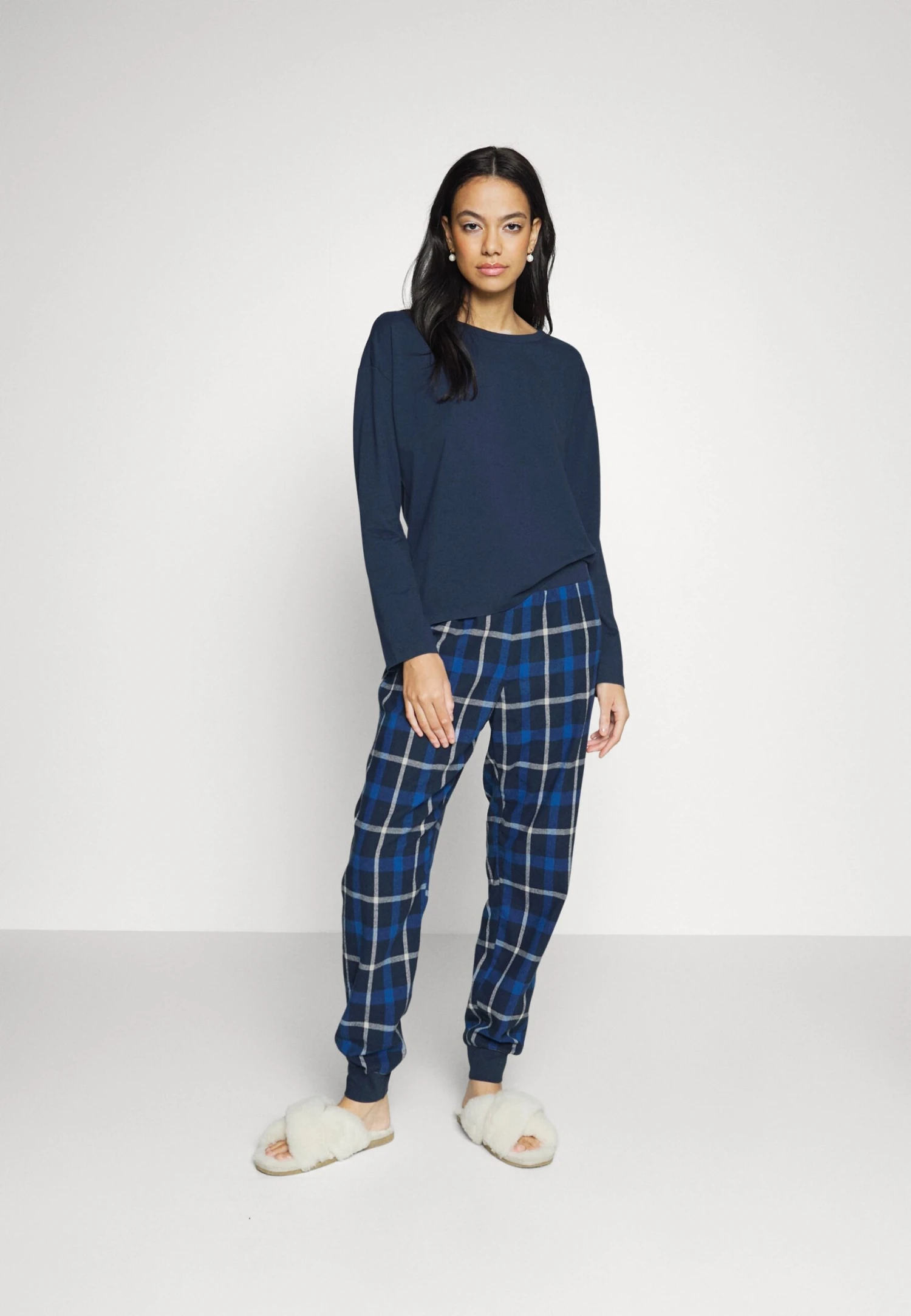 ESPRIT Combi Long Leg Long Sleeve - Pyjama - Ink 2 ESPRIT Combi Long Leg Long Sleeve - Pyjama - Ink - Afbeelding 2