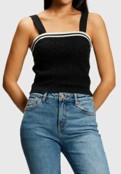 ESPRIT Mit Delfin-Logo - Top - Black