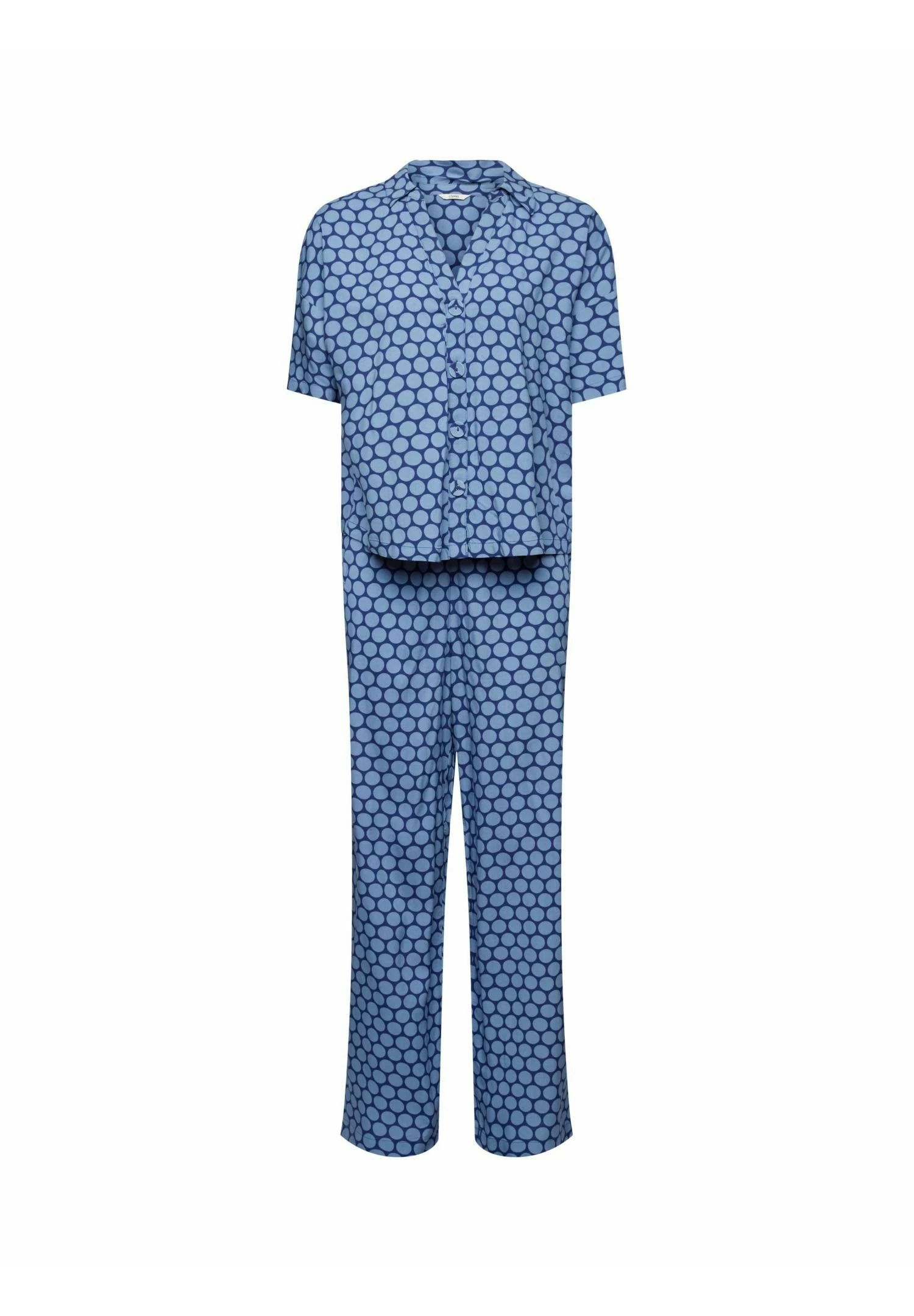 ESPRIT Set Mit Pünktchenprint - Pyjama - Dark Blue 6 ESPRIT Set Mit Pünktchenprint - Pyjama - Dark Blue - Afbeelding 6