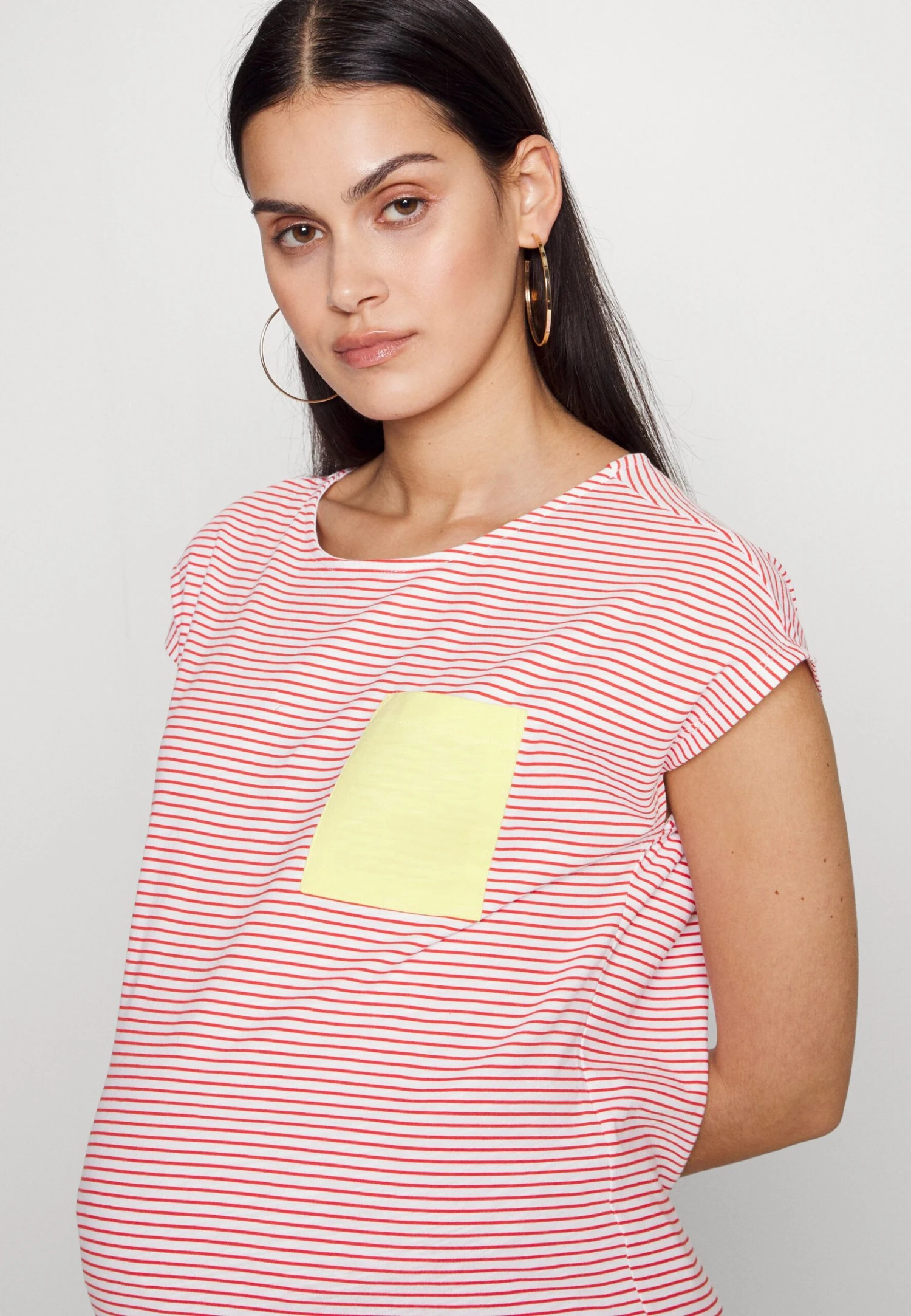 Short Sleeve- T-Shirt Print - Red 4 Short Sleeve- T-Shirt Print - Red - Afbeelding 4