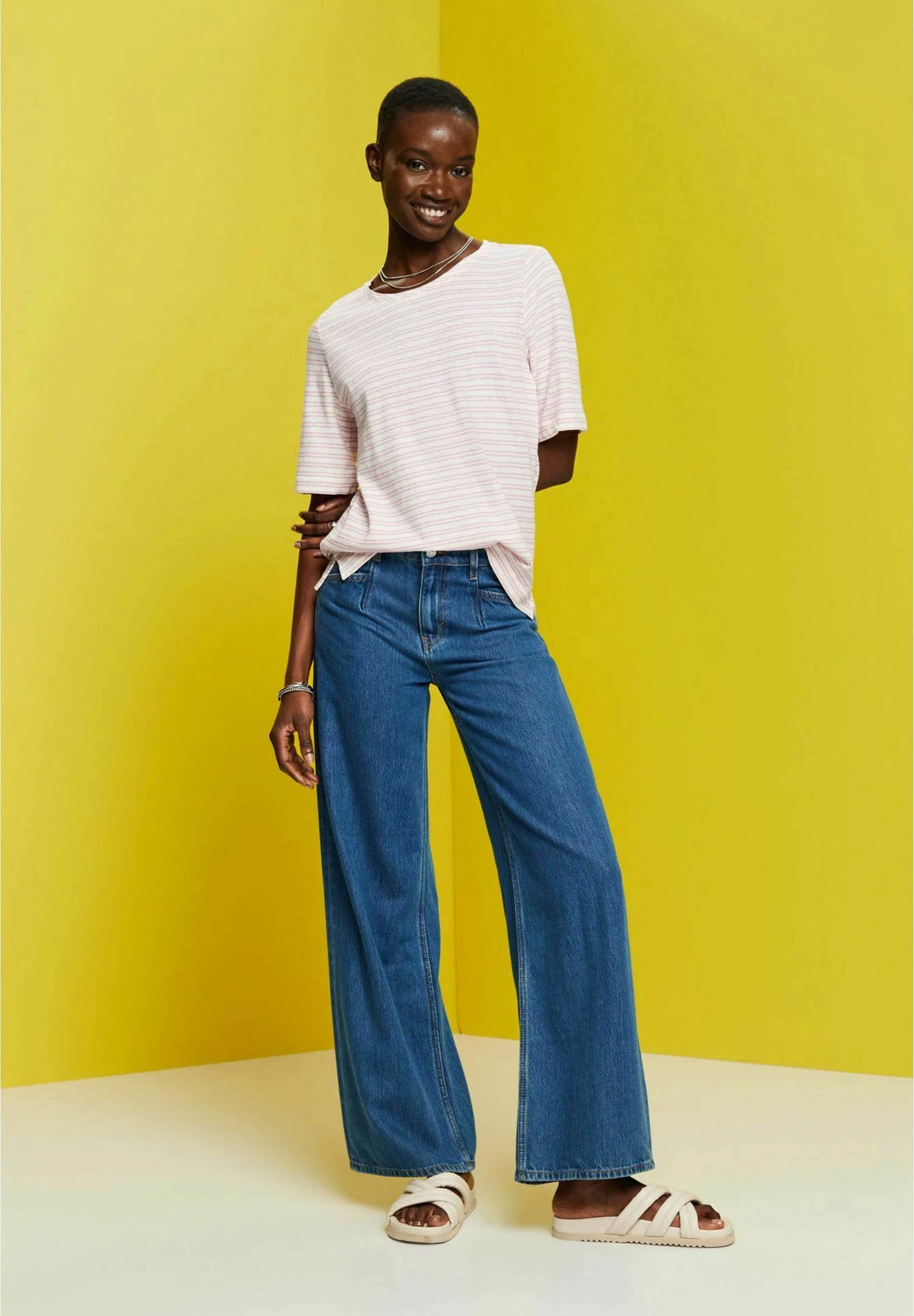 ESPRIT T-Shirt Print - Lilac 7 ESPRIT T-Shirt Print - Lilac - Afbeelding 7