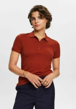 ESPRIT Poloshirt - Rust Brown