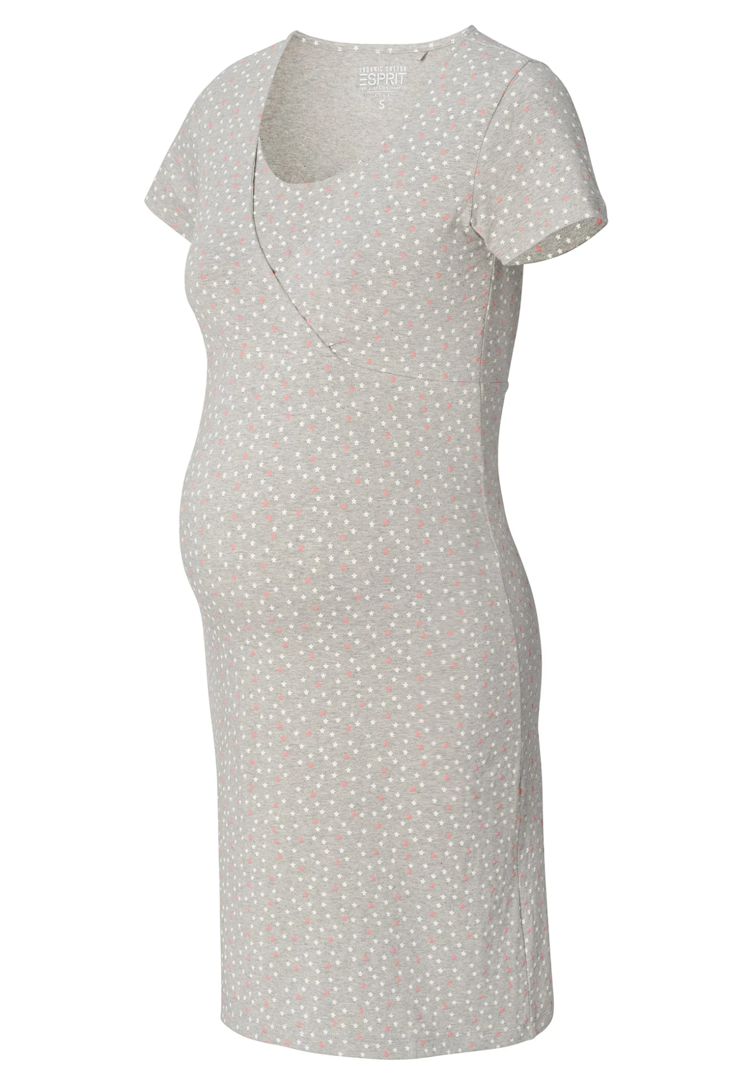 Jerseyjurk - Light Grey Melange 2 Jerseyjurk - Light Grey Melange - Afbeelding 2