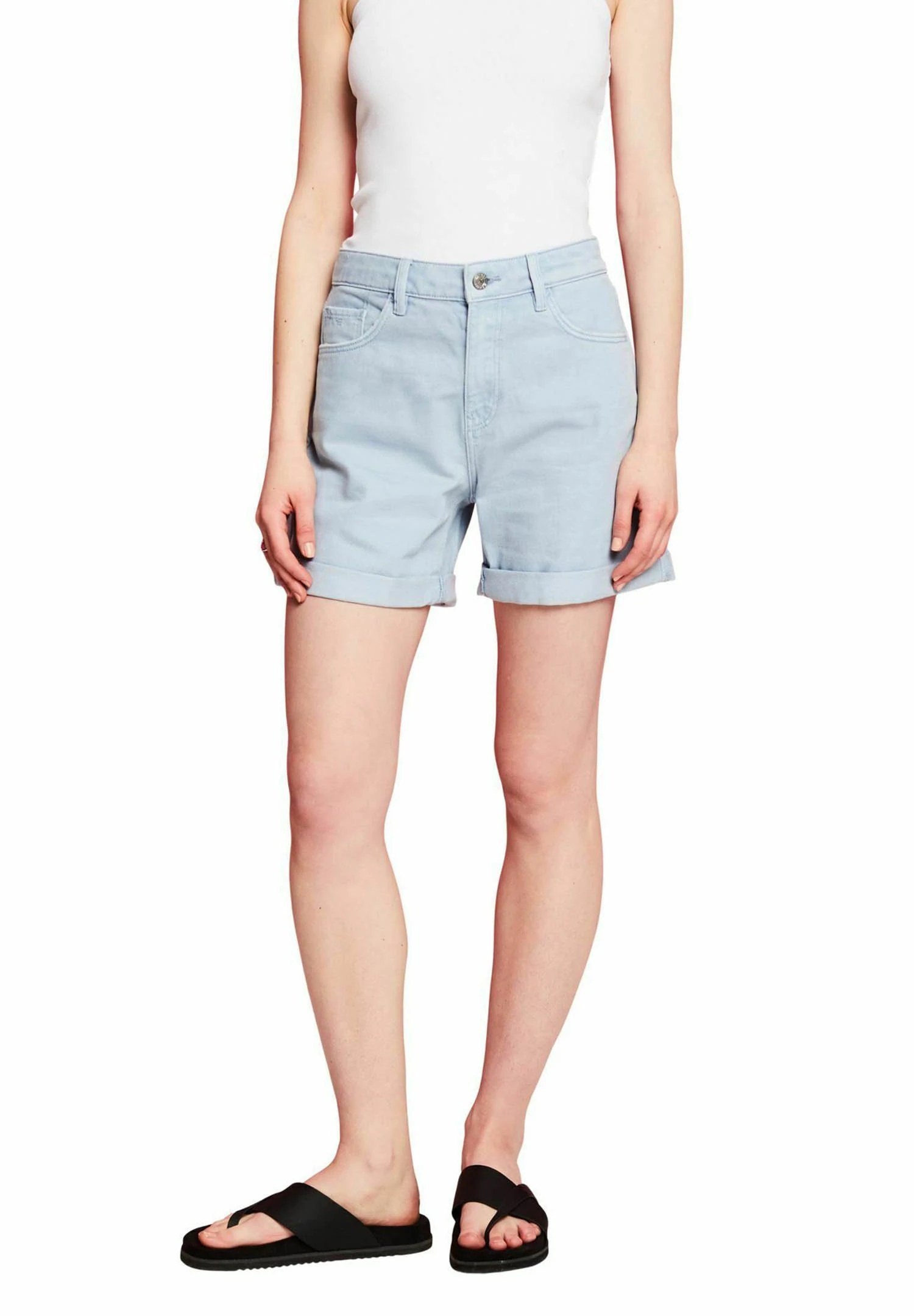 ESPRIT Jeansshort - Light Blue Lavender 1 ESPRIT Jeansshort - Light Blue Lavender
