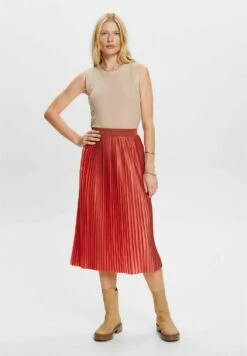 ESPRIT A-Lijn Rok - Terracotta New -Esprit 91bf679fbbc54ea5a9cfa87316d49eeb