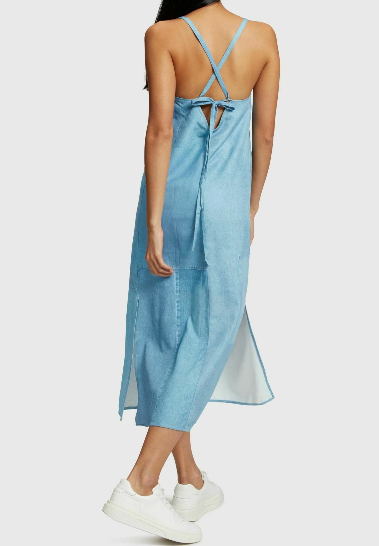 ESPRIT Mit Denim Allover Print - Spijkerjurk - Blue Medium Washed New 2 ESPRIT Mit Denim Allover Print - Spijkerjurk - Blue Medium Washed New - Afbeelding 2