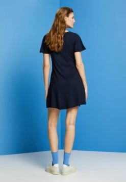 ESPRIT Gebreide Jurk - Navy -Esprit 9436971ecff1473f9a0082ce277d8161