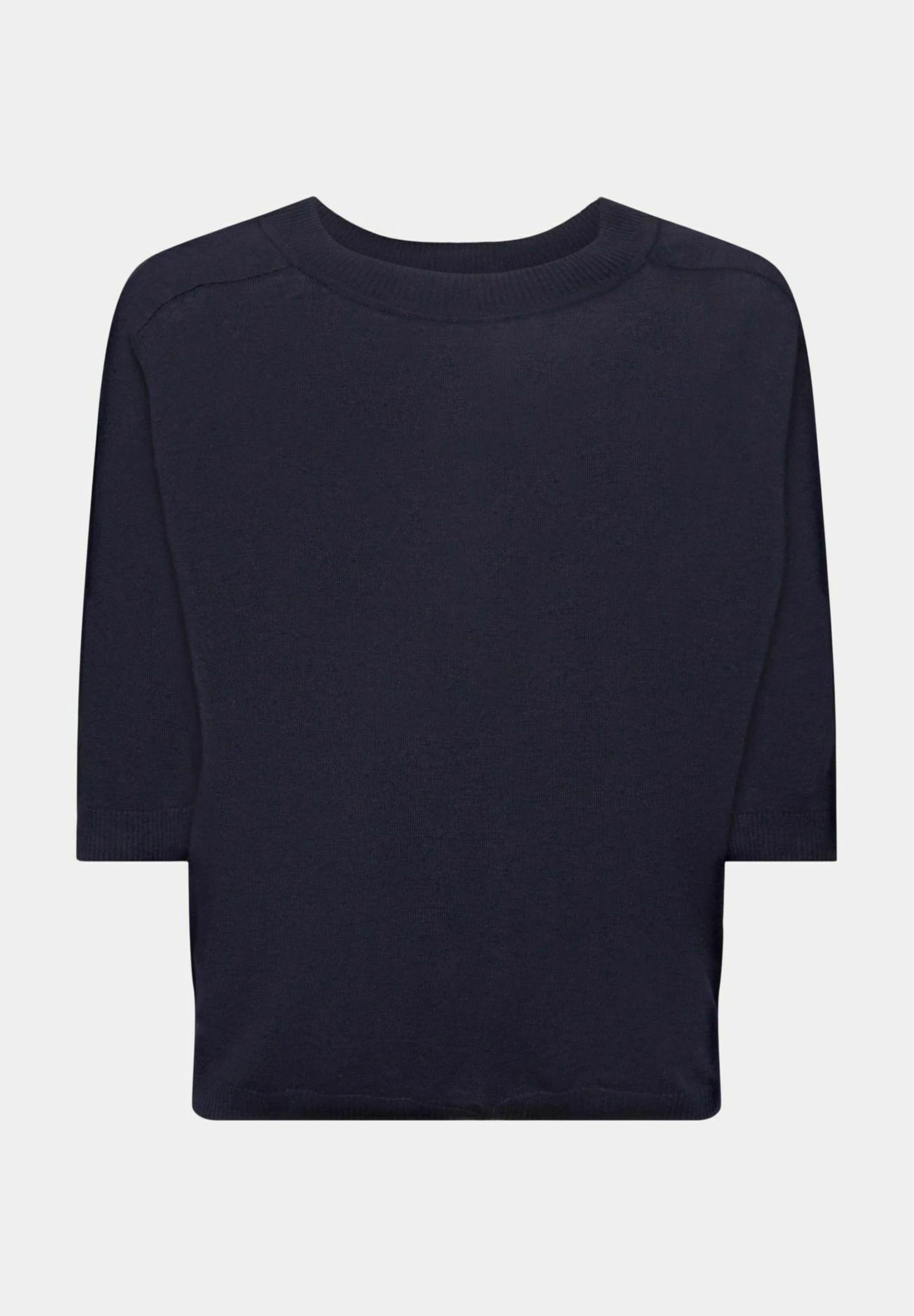 ESPRIT Sus Li Blend Te - T-Shirt Basic - Navy 8 ESPRIT Sus Li Blend Te - T-Shirt Basic - Navy - Afbeelding 8
